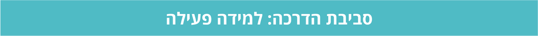 למידה פעילה2